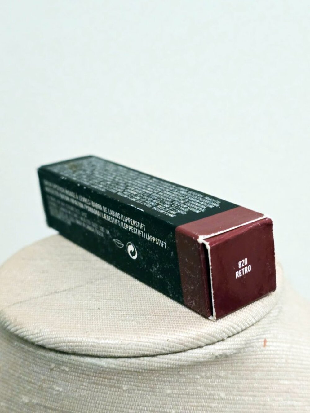 MAC Retro Lipstick 820 Discontinued Rare NIB Satin NOS HTF Warm Brown Rose - Picture 5 of 11